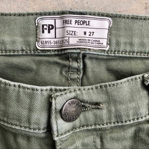 💸SOLD💸Free People Great Heights raw hem jeans - Picture 5 of 7